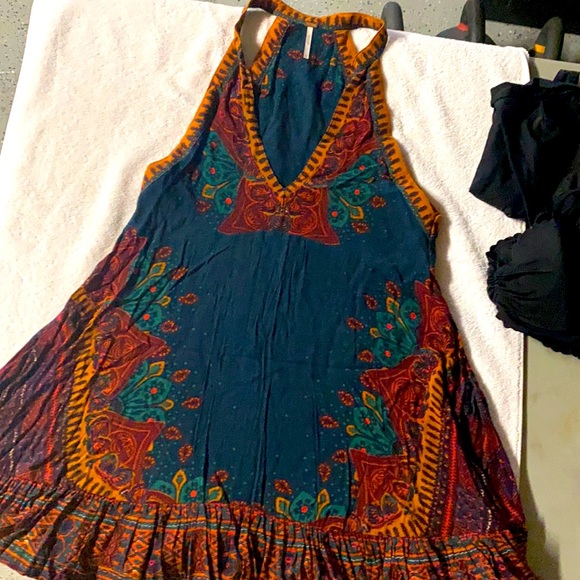 Free People Dresses & Skirts - Mini Free People boho dress Extra Small